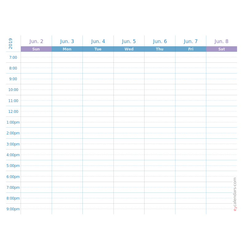 two weeks appointment schedule template weekly planner ezcalendars