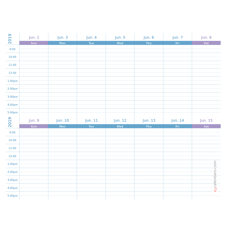 appointment chart template